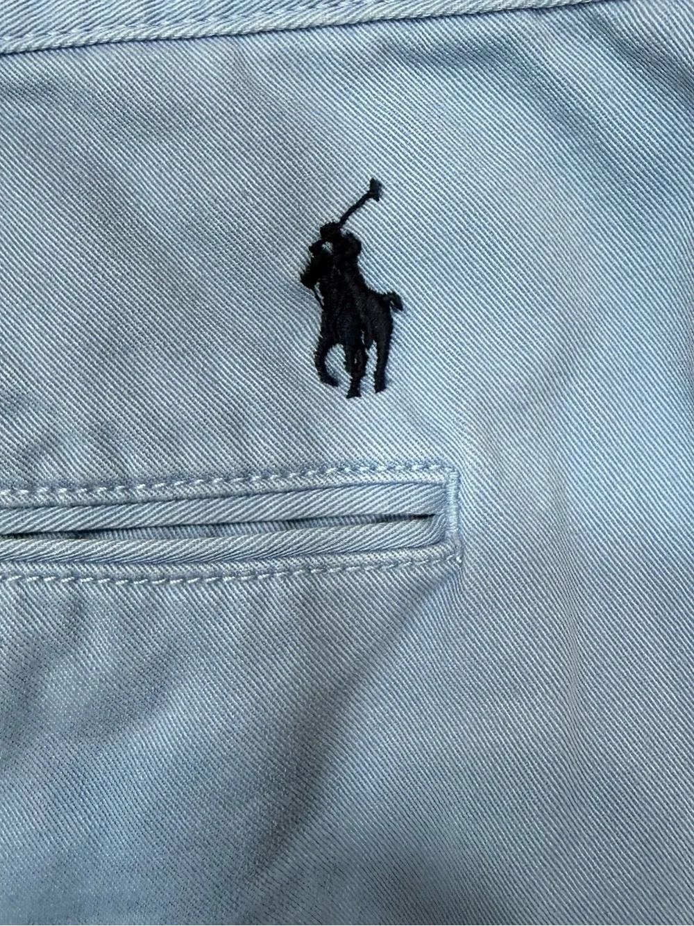 Polo Ralph Lauren Relaxed Fit Chino Shorts Blue Cotton Men’s 38 Golf Casual